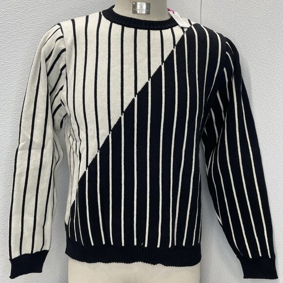 Ingmarson Striped Wool & Cashmere Sweater – Size Approx. M / Pit-to-Pit 21″ - Picture 1 of 7